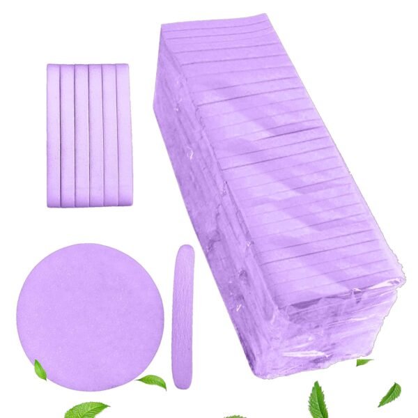 240 Counts PVA Facial Sponges for Estheticians - Compressed Facial Sponges - Compressed Sponges - Facial Sponge - Face Sponges for Cleansing - Disposable Face Sponges - Face Wash Sponge