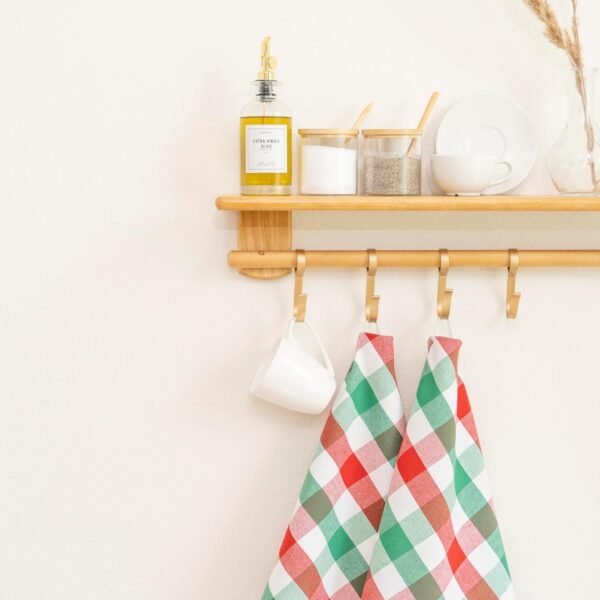 Christmas Kitchen Towels - Set of 6, 100% Cotton, Large Size, Christmas Dish Towels Set - Christmas Tea Towels with a Hanging Loop - Multipurpose, Versatile Holiday Kitchen Towels - 30"x20" (6 Pack) - Image 3