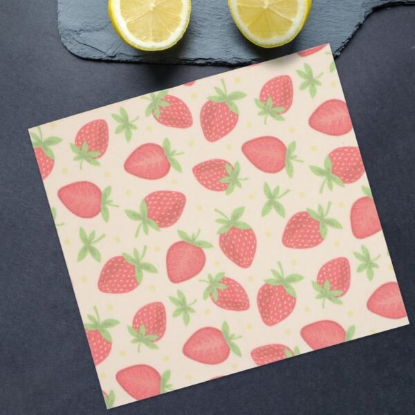 EXCEART 3pcs beeswax wrap reusable wraps Paper food plastic wrap - Image 5