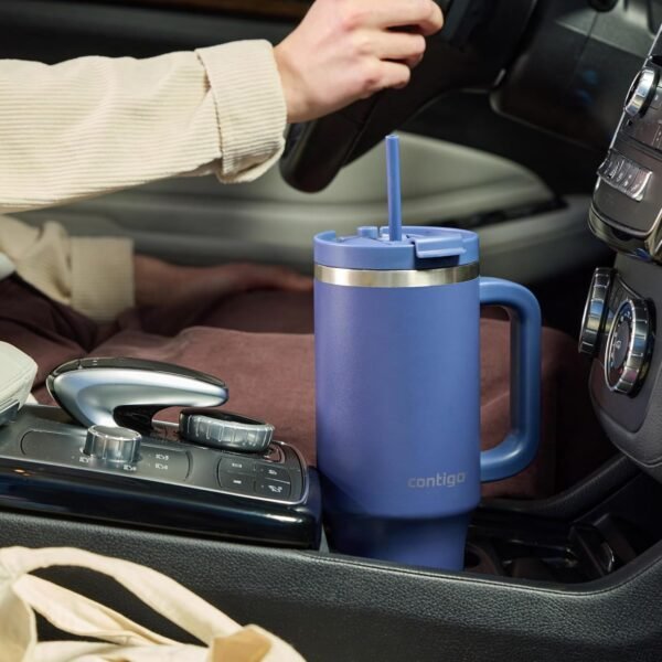 Contigo Streeterville 40oz Tumbler, Stainless Steel Vacuum Insulated, Leak-Proof, Cold for 29 Hours, Indigo - Image 5