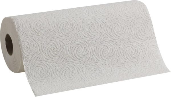 Georgia-Pacific Blue Select 2-Ply Perforated Paper Towel Rolls, 27385, 85 Sheets Per Roll, 30 Rolls Per Case - Image 6