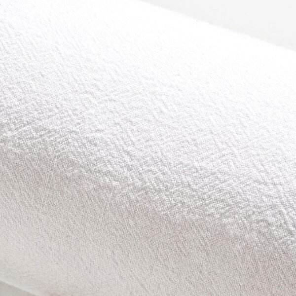 Buckwheat Pillow Adjustable Firm Organic Cotton Bolster Neck Roll Pillow for Pain Pain Relief Sleeping Round Support Cervical Pillows, White 3'' x 16'' - Image 2
