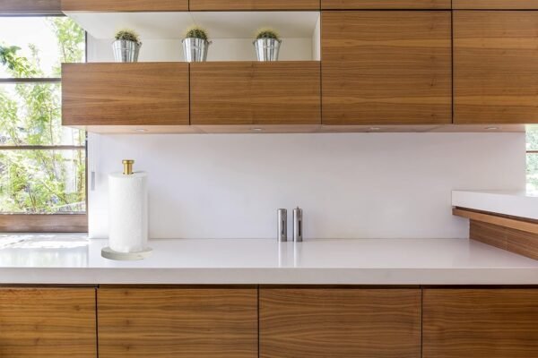 Paper Towel Holder Countertop, Standing Paper Towel Roll Holder for Kitchen Bathroom, with Weighted Marble Base for One-Handed Operation (Gold), Gold Paper Towel Holder, Marble Paper Towel Holder.… - Image 5
