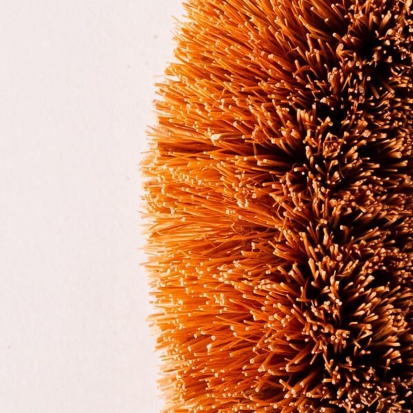 Pack of 3 Tawashi 100% Natural Coconut Coir Fiber Brush, Ideal for Vegetable and Fruit Scrub, Kitchen Cleaning Needs, Kamenoko Japanese Design - Image 7