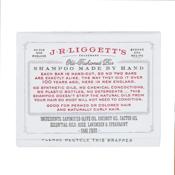 J.R.LIGGETT’S All-Natural Original Formula Shampoo Bar .65oz and Mini Travel EZ Pouch Pack, Supports Strong and Healthy Hair-Nourish Follicle with Antioxidants and Vitamins,Detergent and Sulfate-Free - Image 7