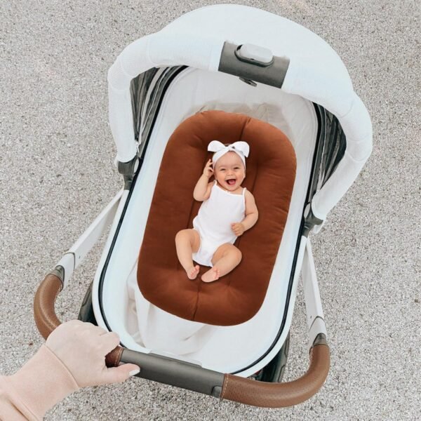 Baby Lounger Pillow for Infants Babies 0-12 Months, Bionic Organic Lounger for Baby, Soft Cotton Breathable Infant Floor Seats & Loungers for Newborn Baby Shower Gifts - Image 6