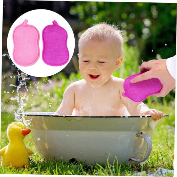 8 Pcs Bath Sponge Plants for Foam Body Wash Scrubber Sponge Natural Dish Sponge Shower Body Sponge Clean Body Lotion Bathtub Scrubber Bath Cleaning Sponge Filament - Image 9