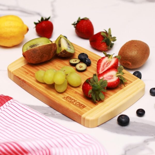 Joyce Chen Small Bamboo Cutting Board, 6x9 Inches - Image 7