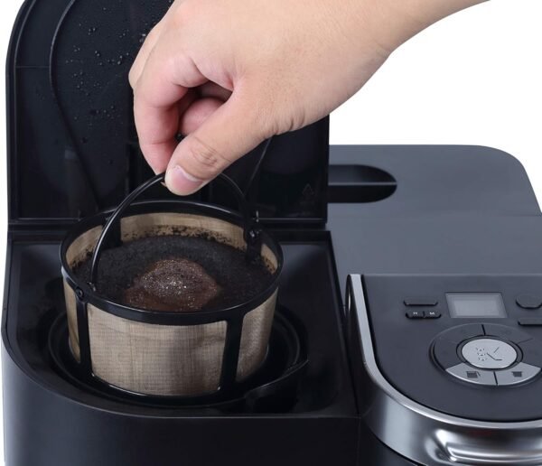 Reusable Keurig K Duo Coffee Filter Only for K-Duo Essentials and K-Duo Brewers Machine, Reusable Mesh Ground Coffee Basket by Geesta - Image 7