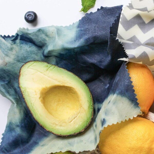 SUPERBEE Beeswax Wrap for Food, Set of 3 Bees Wax Wraps, Reusable Bees Wrap Paper for Wrapping Vegetables, Cheese Paper, Bowl Covers and Sandwich Wrapping Paper, Beeswax Food Wraps - Beeindigo - Image 4