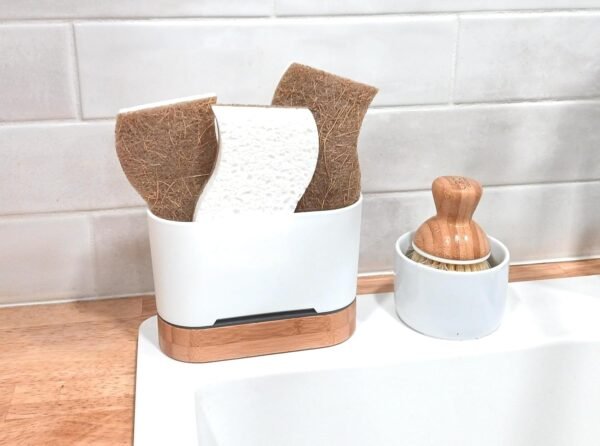 Graham & Ash Co 6 Pack Biodegradable Sponges - Sponges Kitchen Natural Sponges for Dishes Natural Sponge Dish Sponge - Eco Friendly Sponges Natural Kitchen Sponge (6) - Image 2