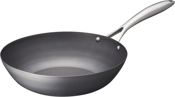 2006 Rust Resistant, Non-Sticking, Super Iron, Deep Fry Pan, 11.0 inches (28 cm), Frying Pan, Made in Japan, Artisan Squeeze Processing, Gas IH Compatible