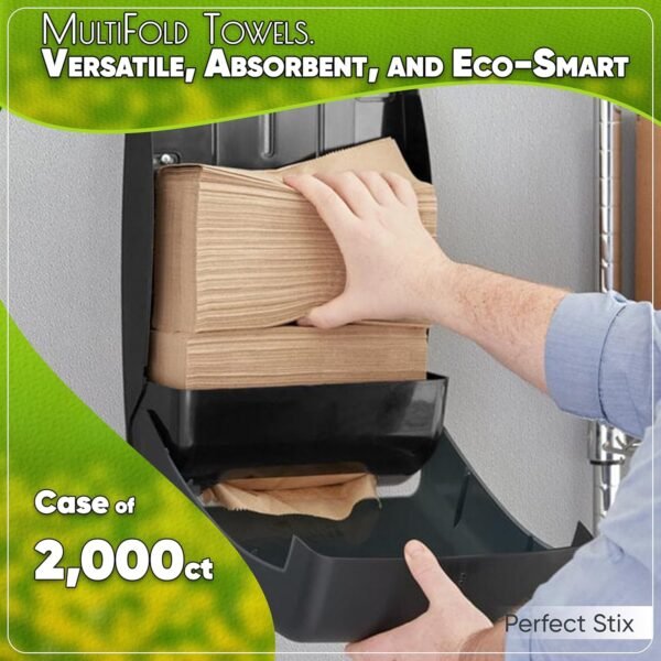 Kraft MultiFold Paper Towels- Case of 2,000ct - Image 7