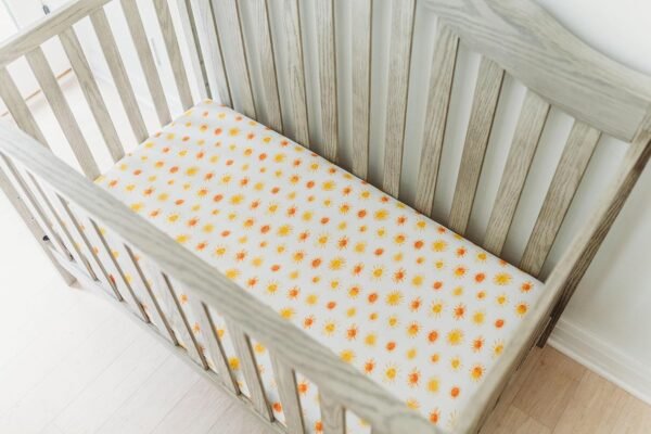 L'ovedbaby Organic Crib Sheet 2-Pack, Sunny Day (Box Set) - Image 5