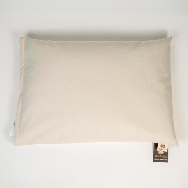 Sachi Organics Buckwheat Pillow Traditional Size 14"x20" - Image 2