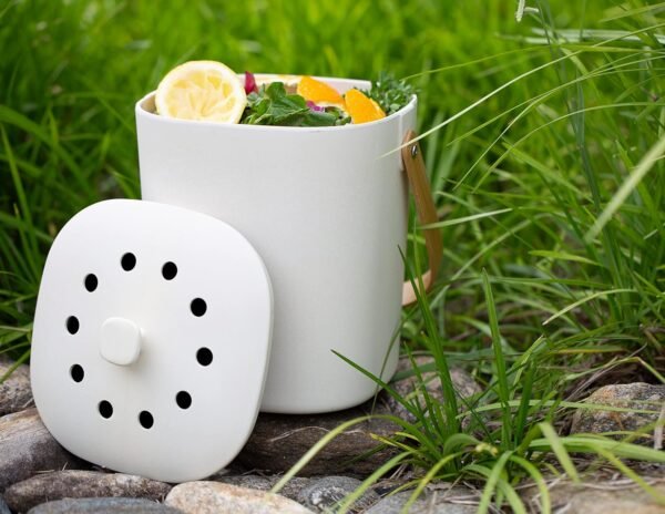 Bamboozle Countertop Compost Bin Kitchen | 1 Gallon | Odorless Composting Bin with Filters | Indoor Compost Bin with Lid | Plant Based Kitchen Composter for Food Scraps & Waste Recycling - Image 5