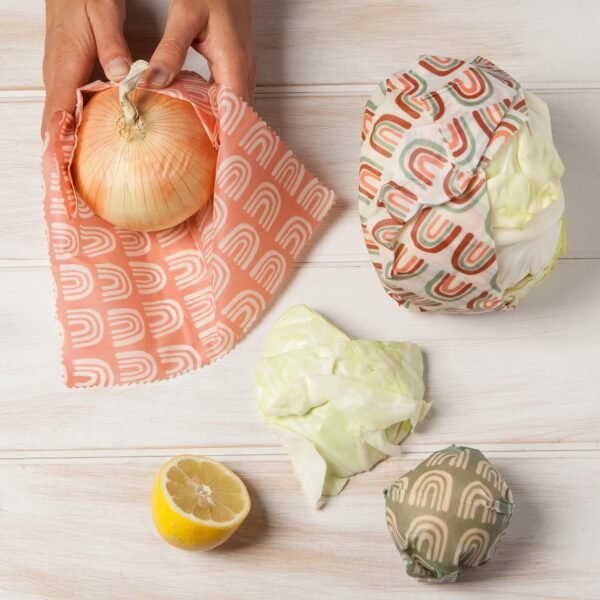 NOW DESIGNS Prisma Beeswax Wraps, 3 CT - Image 8