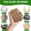 10 Pack Dish Sponges Kitchen，No-Scratch Eco-Friendly Dish Sponge, Natural Kitchen Sponges Pack for Washing & Cleaning, Quick-Drying, Odor Free - Image 5
