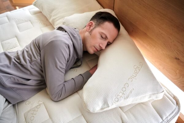 Naturepedic Organic Latex Side Sleeper Pillow - Standard/Queen Bed Pillow with Shoulder Cutout - Luxury Pillow for Back Support and Neck Pain Relief - Image 8