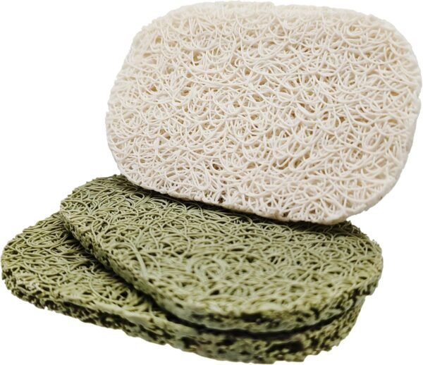 Biosmart Compostable Soap Saver: 2 Count, Soap Lifter for Kitchen and Bathroom, Self Draining Soap Pad, Soap Saving Compostable Drain Pad for Kitchen, Bathroom, and More - Image 2