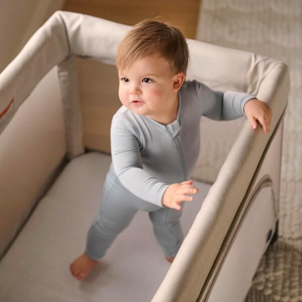 UPPAbaby Mattress Cover for Remi Playard/Soft and Breathable/Machine Washable/Organic Cotton - Image 6