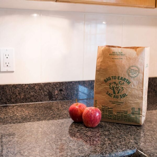 -Kitchen Food Waste Bag, Set of 2 - Compostable, Leak-Resistant, 3.0 Gallons, 60 Count - Image 8