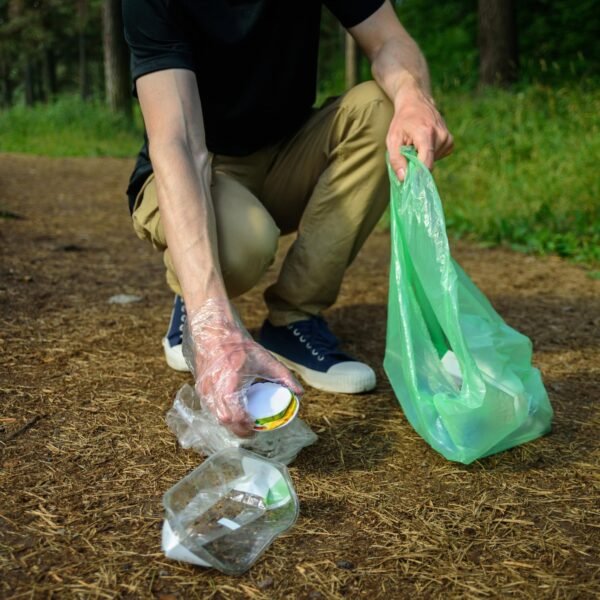Tall Kitchen Biodegradable Trash Bags 13 Gallon (120 Bags) Eco-friendly Medium Green Garbage Bag 55 Liter Landfill-Friendly Can Liners Portable Camping Toilet Bags Made With epi (120 count) - Image 5