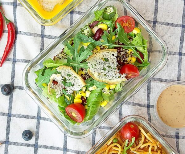 M MCIRCO [8-Pack,29 oz] Glass Meal Prep Containers,Glass Food Storage Containers,Airtight Glass lunch Containers with Lids - Microwave, Oven, Freezer and Dishwasher - Image 6