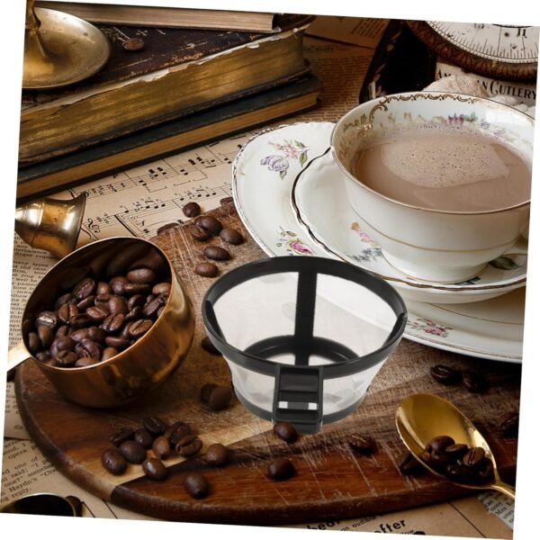 Strainer Maker Tea Filter Bags Cup Cone Sieve Machine Grinder Propane Reusable Electric Infuser Bar Holder Basket Filters Pot Coffee Pour Filter Screen Fine Mesh Filter Plastic - Image 9