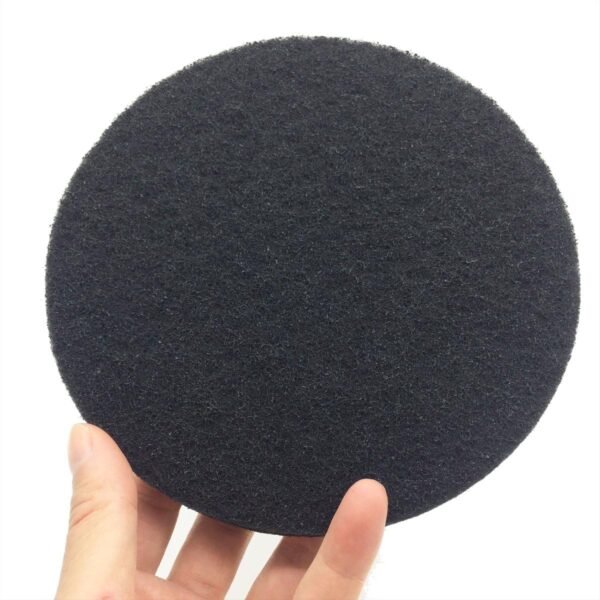 6.7inch Charcoal Filters for Kitchen Compost Bin Pail Replacement Filter Countertop Home Bucket Refill Sets, Round - Image 2