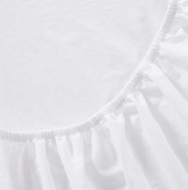 Tommy Bahama - King Sheets, Organic Cotton Bedding Set, Softens with Each Wash (TB T200 White, King) - Image 4