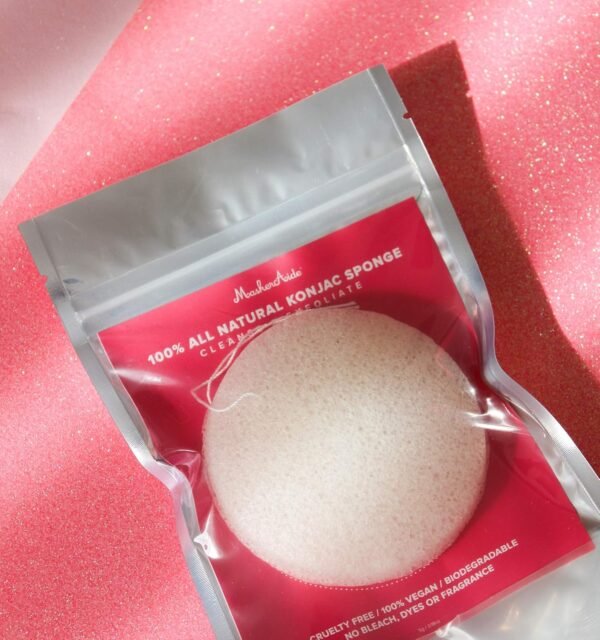 Gentle Exfoliating Facial Sponge, Dye Free, Fragrance Free, for Dry, Normal, Sensitive, Combination, and Oily Skin, Biodegradable All Natural Korean Skincare - Image 6
