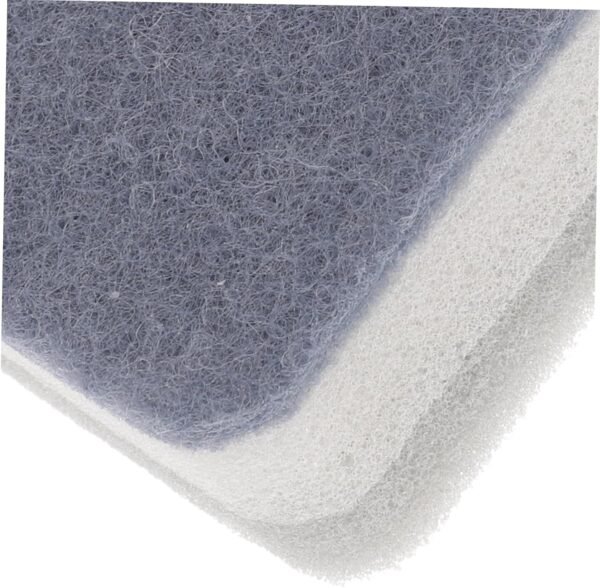 10pcs Three-Layer Scouring Sponge Kitchen Scrubbers Kitchen Cleaning Sponges Non Scratch Sponges Sink Sponge Washing up Natural Sponge Dish Scrub Brush Pot Cleaning Pads Wipes Grey - Image 3
