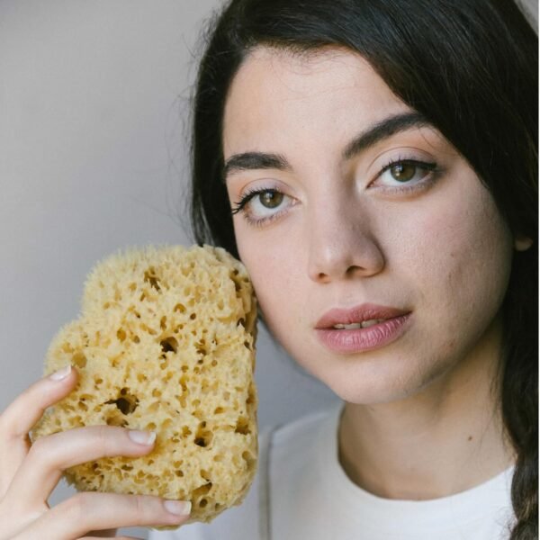 Delicate Skin Wool Sea Sponge 4 in | Real Natural Sponges for Body and Face Gentle Care | Luxurious Lather - Image 6