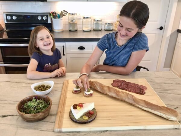 Premium Bamboo Pull-out Cutting Board - 8 Different Sizes to Fit Most Standard Slots 21.75"W x 22"D x 3/4"H - Image 5