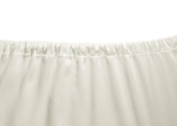 Crib Fitted Sheet by Pure Bamboo - Genuine 100% Organic Viscose Derived from Bamboo, Luxuriously Soft, Ultimate Cooling, Fits Standard Size Crib Mattress (Ivory) - Image 3