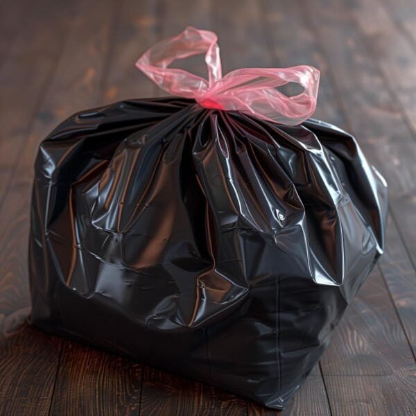 Compost Bags Compostable Trash Bags Biodegradable Tall Kitchen Garbage Bags Recycling Food Waste Bags for Kitchen Compost Bin Eco Friendly 4-8 Gallon Drawstring Black 75 Count - Image 3