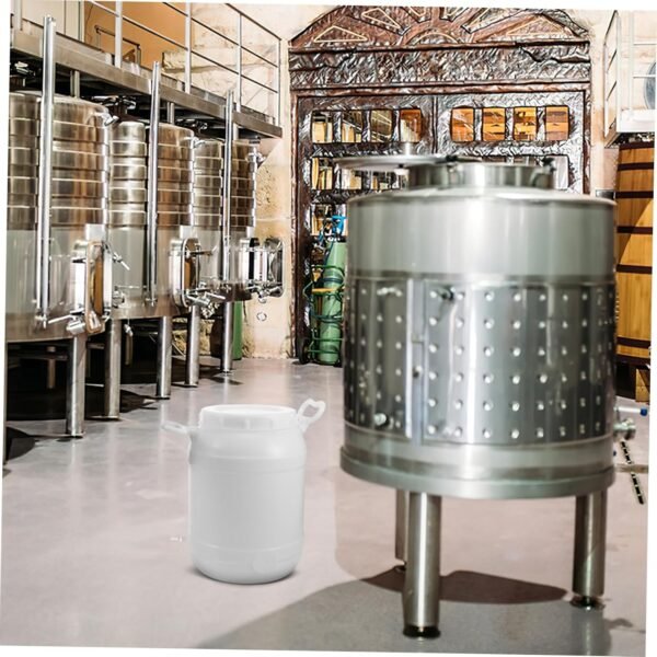 SHOWERORO Compost Pail Bins Can Liners Container Pantry Kimchi Bucket Compost Bin Garbage Bin Trash Bin Kitchen Recycle Lid Kitchen Composting Bin Automatic Bin Outdoor Rubbish Waste Plastic - Image 7