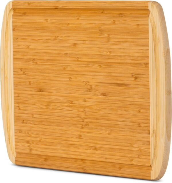 GREENER CHEF 18 Inch Extra Large Bamboo Cutting Board with Lifetime Replacements - Wood XL Cutting Boards for Kitchen - Organic Wooden Butcher Block and Chopping Board for Meat and Vegetables - Image 8