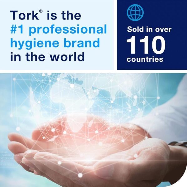 Tork Premium MB579 Soft Xpress Multifold Paper Hand Towel, 3-Panel, 2-Ply, 9.125" Width x 9.5" Length, White (Case of 16 Packs, 135 per Pack, 2.160 Towels) - Image 9