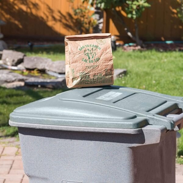 -Kitchen Food Waste Bag, Set of 2 - Compostable, Leak-Resistant, 3.0 Gallons, 60 Count - Image 5