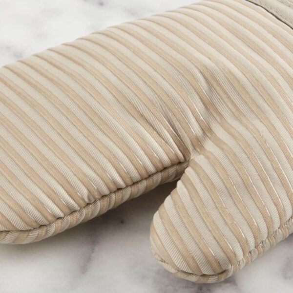 KITCHENAID Quilted Cotton Terry Cloth Oven Mitt, Pot Holder, Kitchen Towel 4-Pack Set, Heat Resistant, Silicone Grip, Gift Set, Milkshake, 16"x26", 7"x13" & 7"x10" - Image 4