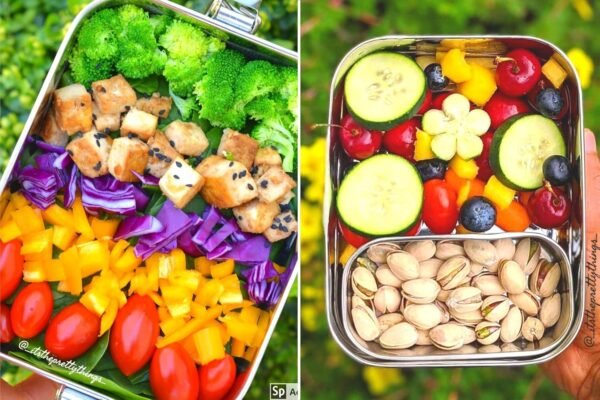 Stainless Steel Lunch Box, Leak Proof 1 Tier Eco Metal Bento Box | Bonus Pod And Redesigned Silicone Seal | Sustainable Zero Waste Eco Friendly Food Storage Container - Image 5