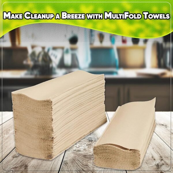 Kraft MultiFold Paper Towels- Case of 2,000ct - Image 5