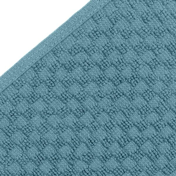Super Absorbent Kitchen Towels 12 Pack - Premium 100% Cotton Kitchen Towels, 450GSM Thick Machine Washable Aqua Dish Towels for Kitchen Drying, Cleaning, Dobby Weave, Unmatched Quality - Image 3