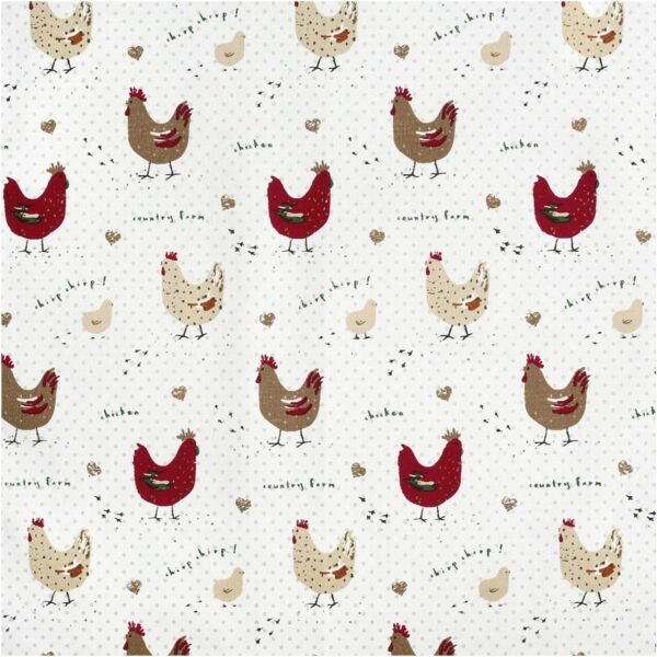 Cackleberry Home Farmhouse Chicken Kitchen Towels 100% Cotton, Set of 3 - Image 5