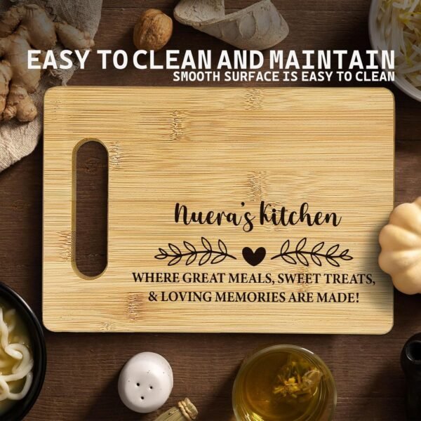 Nuera Daughter in Law Cutting Boards for Kitchen, Daughter in Law Gifts Bamboo Cutting Board, Nuera's Kitchen Decorative Cutting Board, Daughter in Law Spanish Gifts for Christmas - Image 4