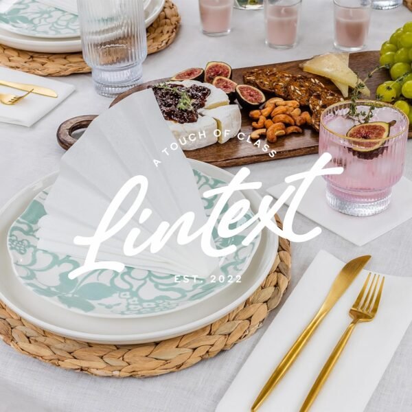 200-Pack Lintext Disposable Linen-Feel Guest Towels - 12" x 17" Cloth-Like Hand Towels - Made In USA, Soft And Absorbent Paper Napkin For Bathroom, Kitchen, Or Event - Image 7