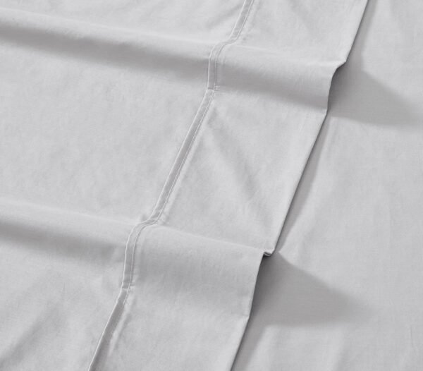 Tommy Bahama - King Sheets, Organic Cotton Bedding Set, Softens with Each Wash (TB T200 Grey, King) - Image 3