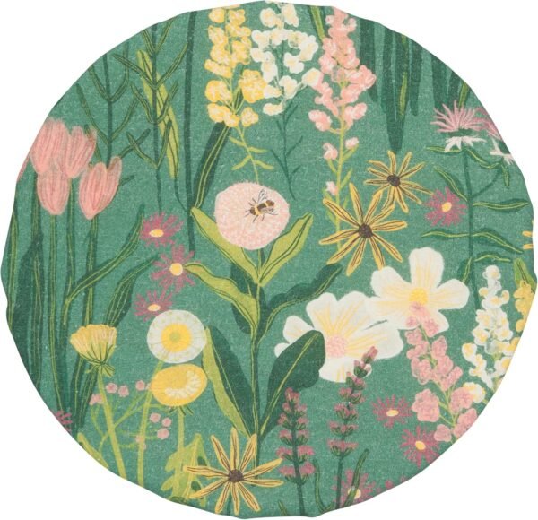 Now Designs Save Set Bowl Covers, DIA7.5in / DIA9.25in, Bees & Blooms - Image 4